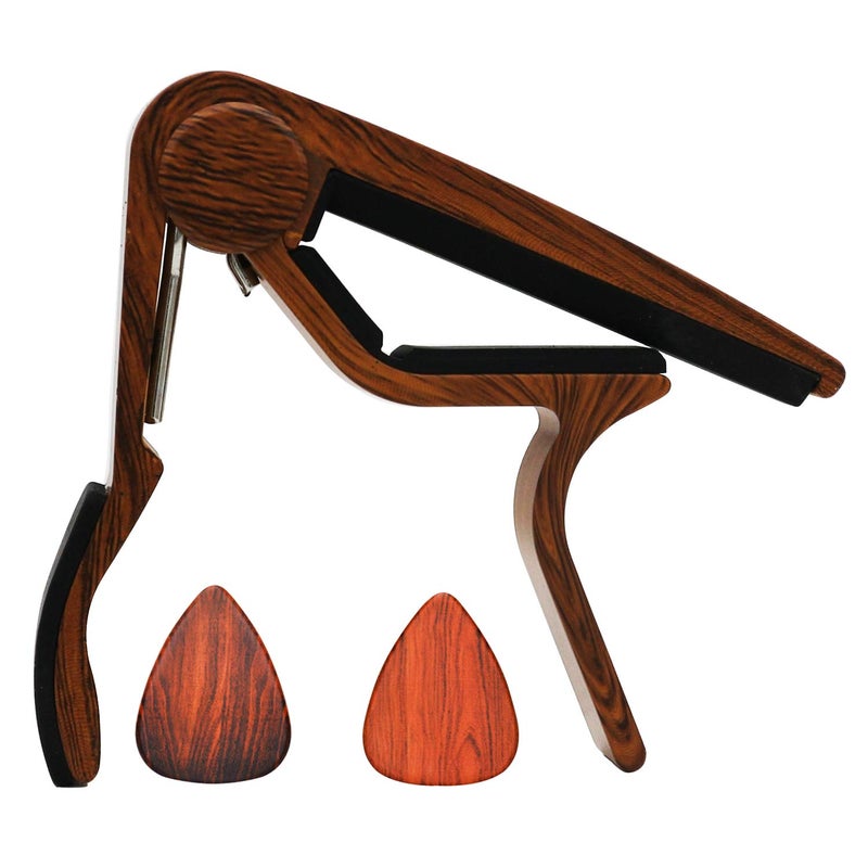 MOREYES Classical Guitar Capo Specially for Classical Guitar Nylon String with Guitar Pick (Classical) - Image 1